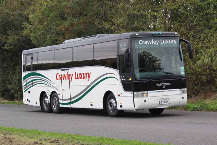 Crawley Luxury Coaches Volvo B10MT Van Hool DJI654